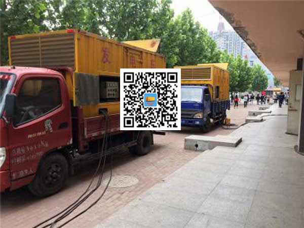清远发电车租赁